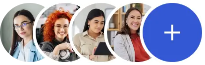 A diverse team of four female business advisors, ready to provide expert guidance on your company's future plans.